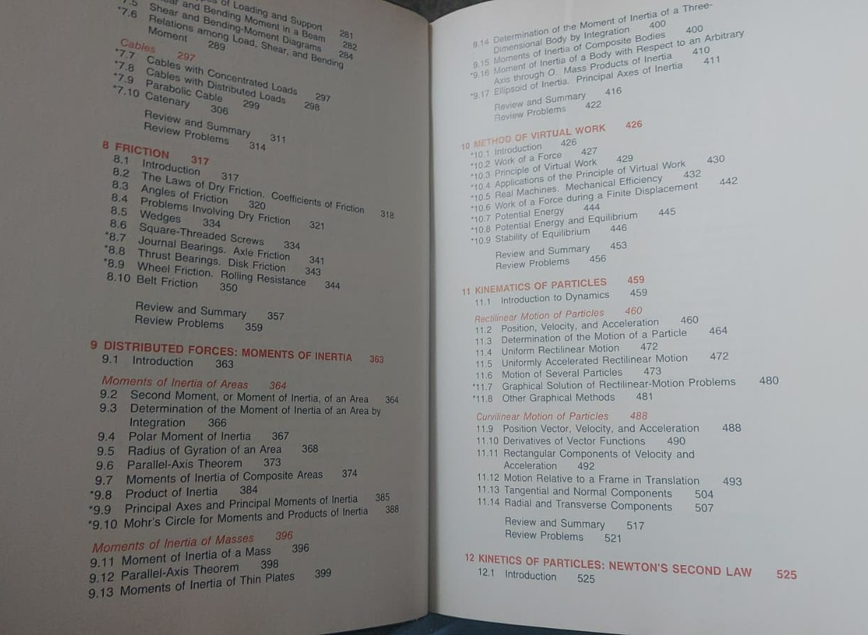 Vector Mechanics for Engineers Statics and Dynamics 5th EDITION, VERY GOOD