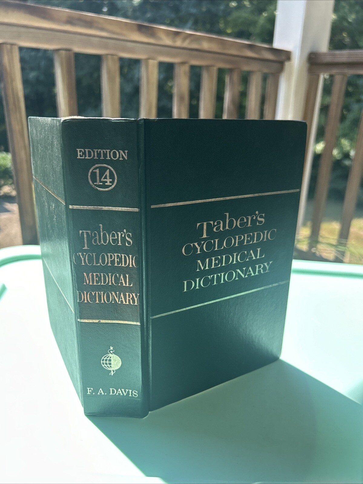 Taber’s Cyclopedic Medical Dictionary – Hardcover, F A Davis Company