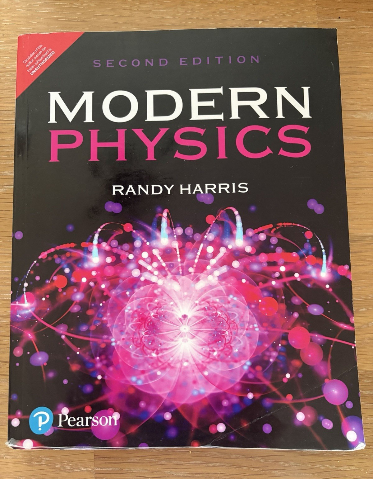 Pearson Modern Physics 2nd Edition Randy Harris Paperback Textbook