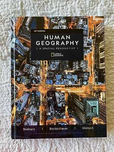 Human Geography A – Hardcover, by Bednarz Sarah; Bockenhauer – Acceptable