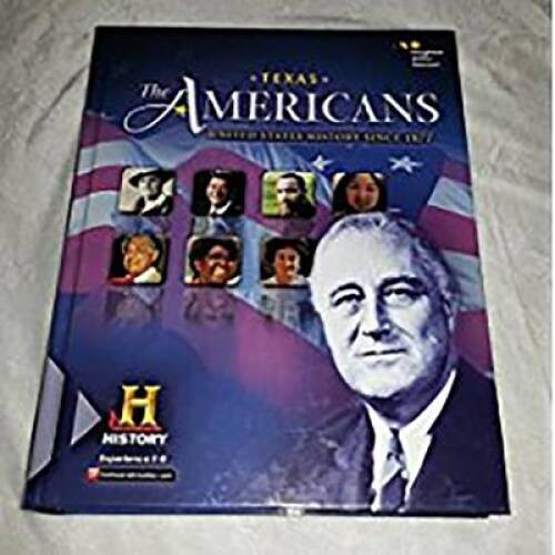 The Americans Texas: Student Edition United States History Since 18 – GOOD