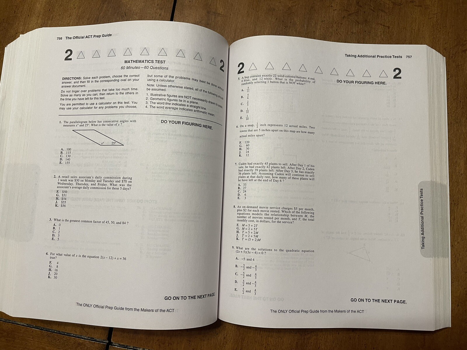 The Official ACT Prep Guide 2023-2024, Book Online Course By ACT – Good
