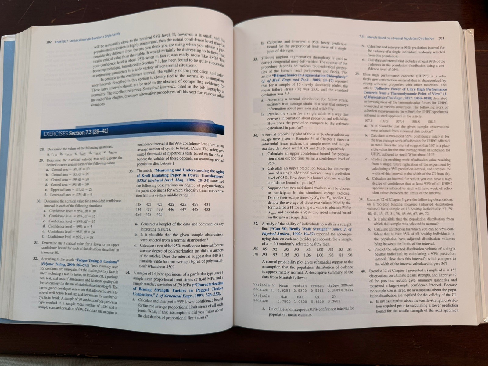 Probability and Statistics for Engineering and the Sciences by Jay Devore 2015