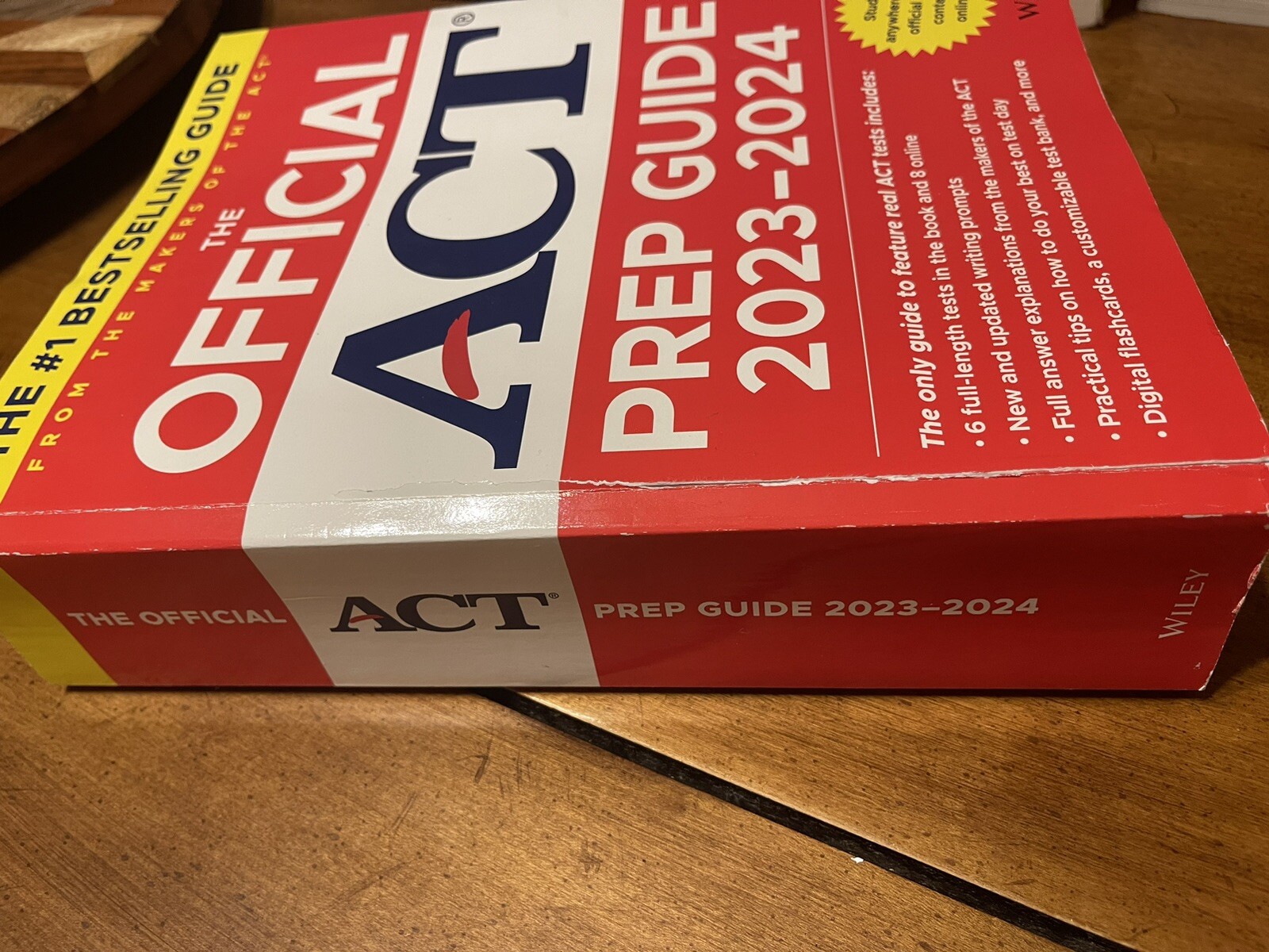The Official ACT Prep Guide 2023-2024, Book Online Course By ACT – Good