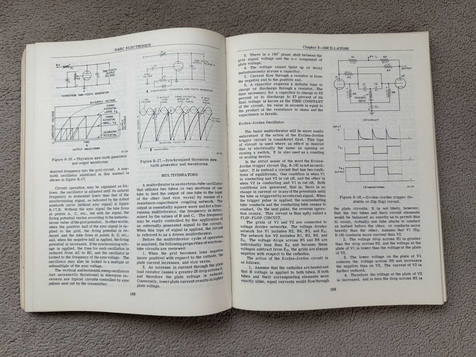 1962 Navy Training Course BASIC ELECTRONICS, Bureau of Naval Personnel, 10087-A