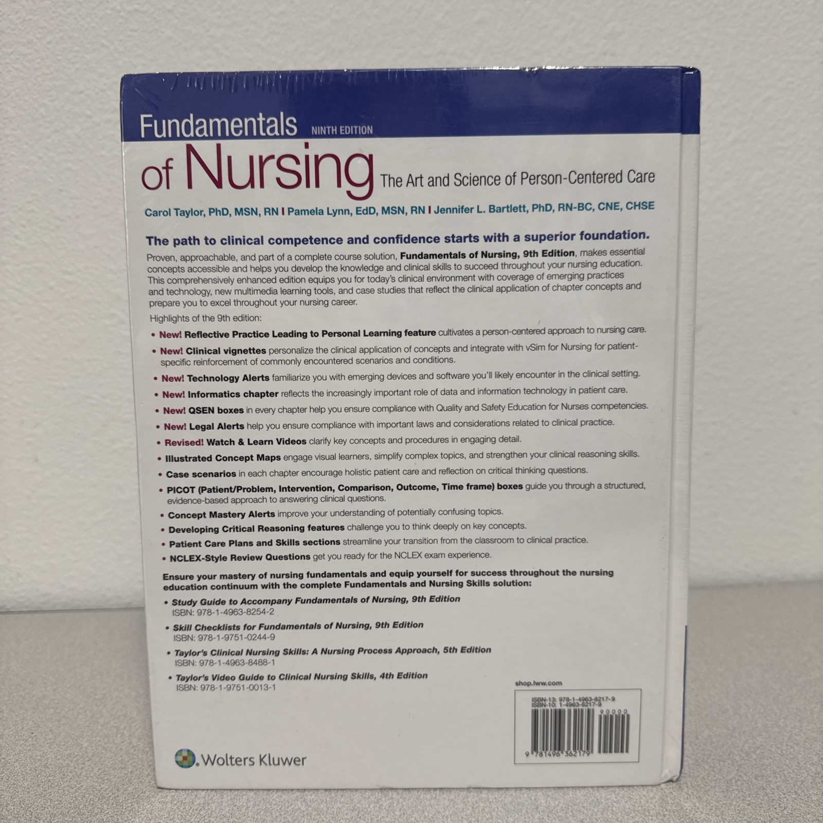 SEALED NEW Fundamentals of Nursing: The Art and Science of Person Centered Care