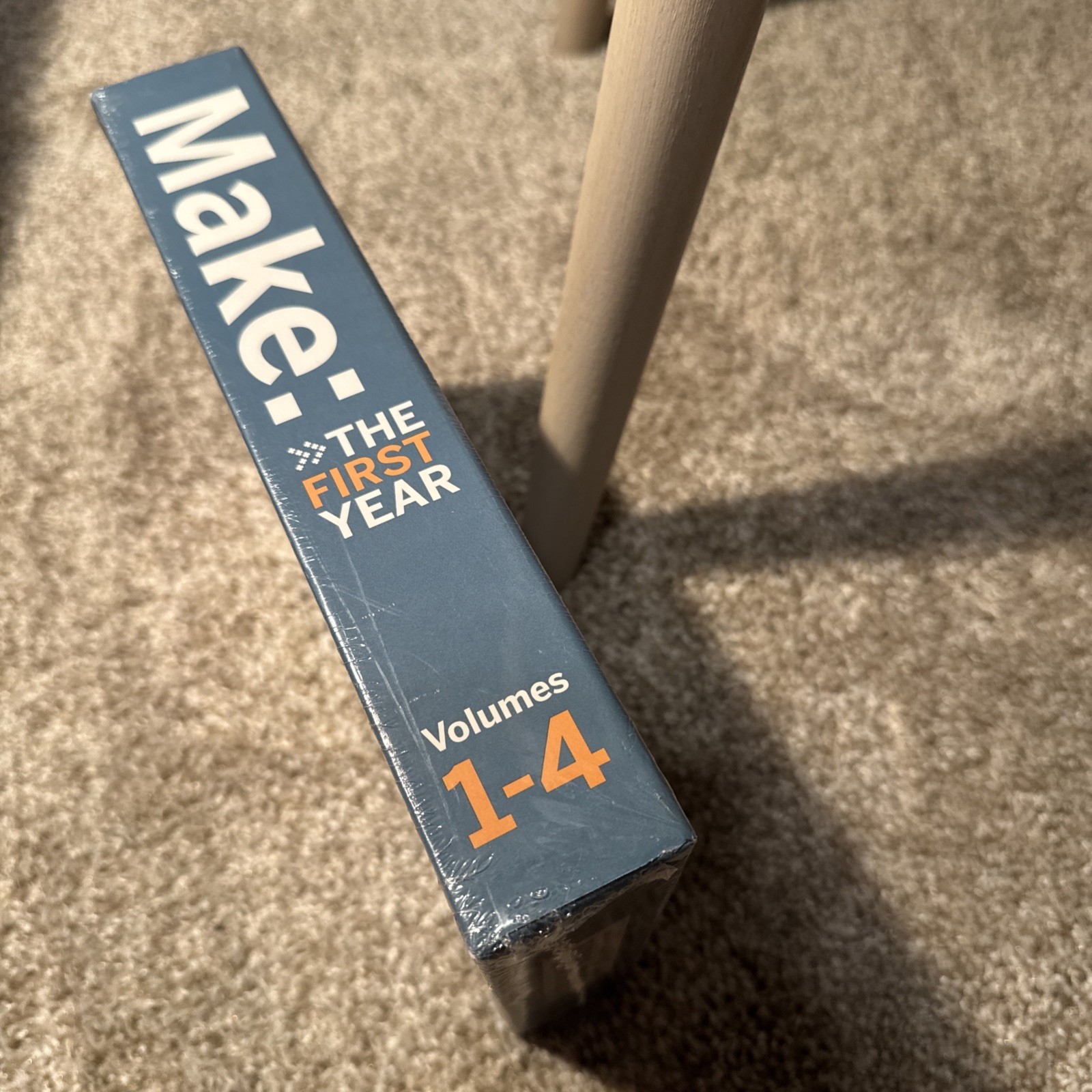 MAKE Magazine: the First Year : 4 Volume Collector’s Set New Sealed